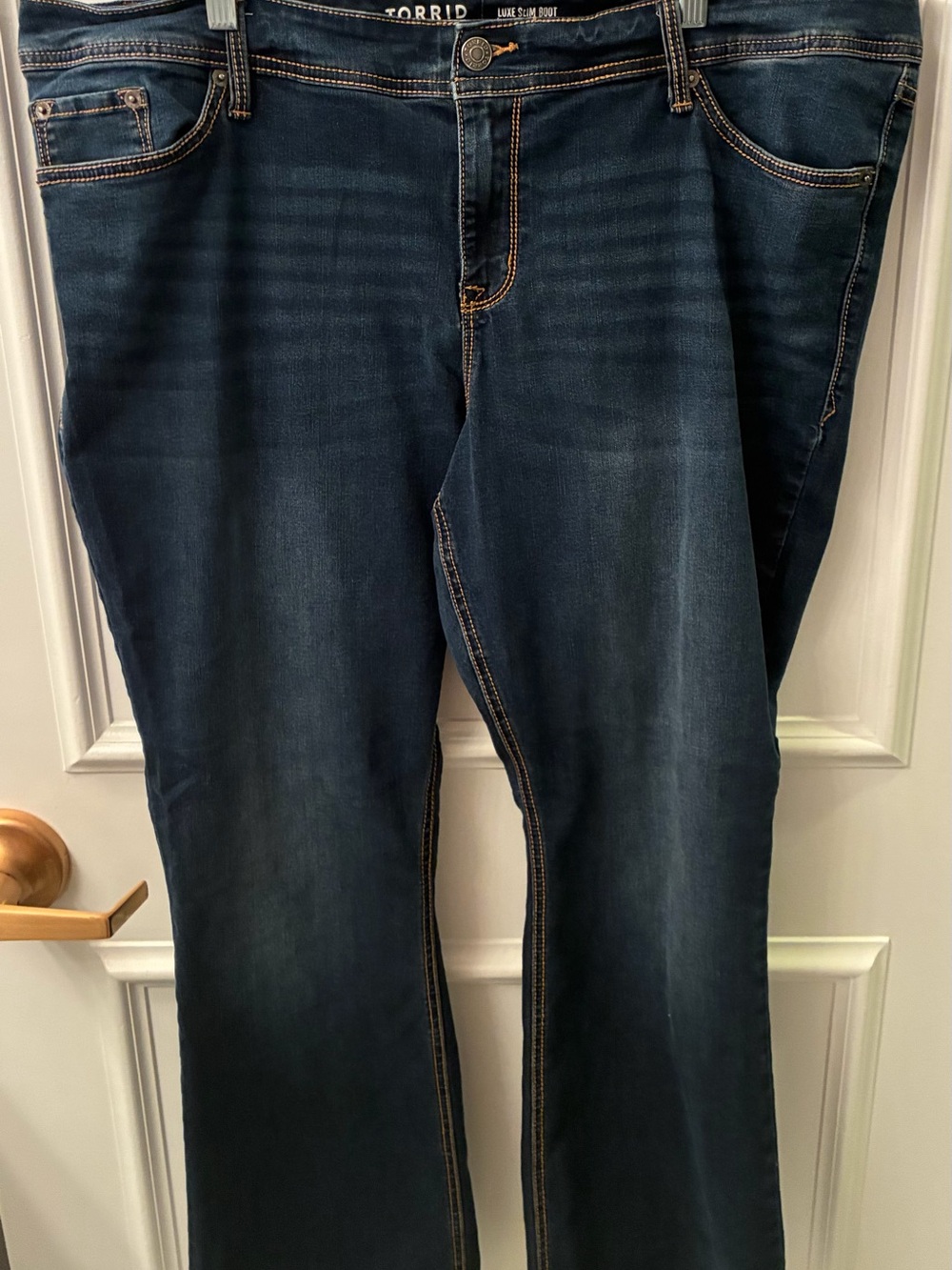 torrid Dark Blue Boot-Cut Jeans